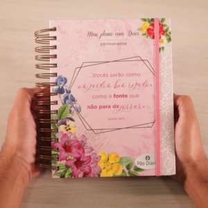 Segunda imagem do produto Planner Meu Plano com Deus | Abundância | Capa Dura Espiral
