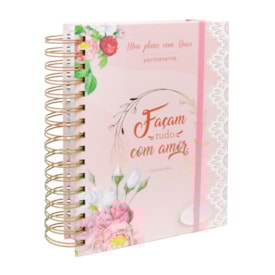 Planner Meu Plano com Deus | Amor | Capa Dura Espiral
