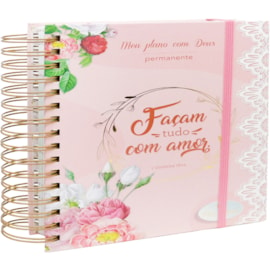 Planner Meu Plano com Deus | Amor | Capa Dura Espiral