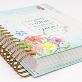 Segunda imagem do produto Planner Meu Plano com Deus | Coração Puro | Capa Dura Espiral