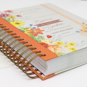 Segunda imagem do produto Planner Meu Plano com Deus | Esperei com Paciência | Capa Dura Espiral