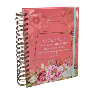 Planner Meu Plano com Deus | Intimidade | Capa Dura Espiral