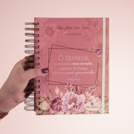 Segunda imagem do produto Planner Meu Plano com Deus | Intimidade | Capa Dura Espiral