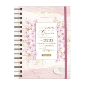 Segunda imagem do produto Planner Meu plano com Deus | Minha Herança | Capa Dura Espiral