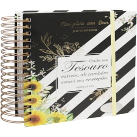 Planner Meu Plano com Deus | Tesouro | Capa Dura Espiral