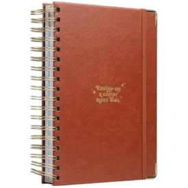 Planner Meu Plano Perfeito | Capa Couro Clássica
