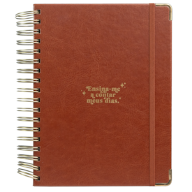 Segunda imagem do produto Planner Meu Plano Perfeito | Capa Couro Clássica