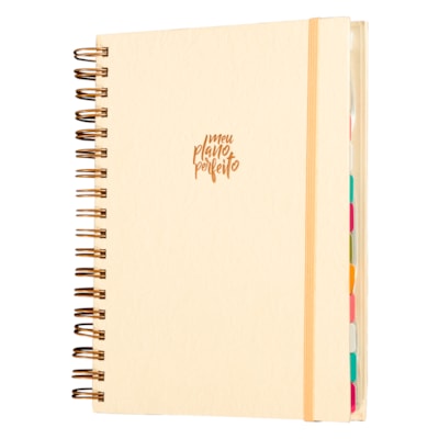 Segunda imagem do produto Planner Meu Plano Perfeito | Capa Dura Creme
