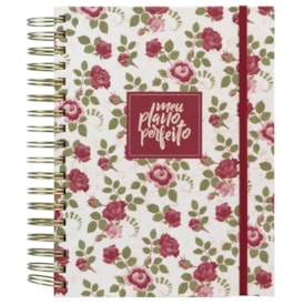 Segunda imagem do produto Planner Meu Plano Perfeito | Capa Tecido Vintage