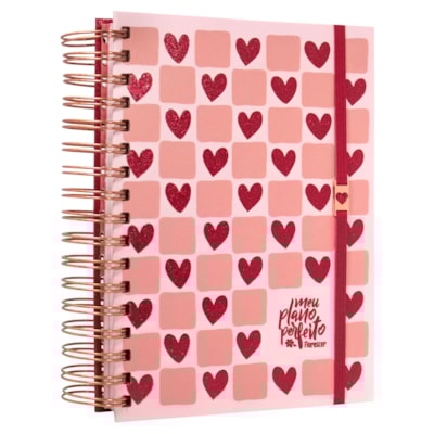 Planner Meu Plano Perfeito Florescer | Capa Dura Coração