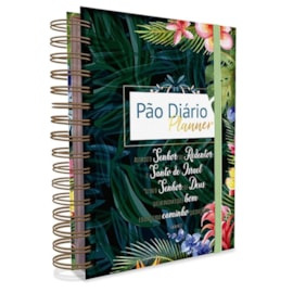 Planner Pão Diário | Capa Dura Espiral | Isaías 48:17