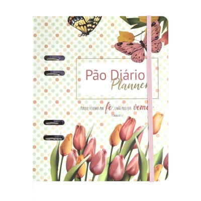 Planner Pão Diário | Capa Vivemos por Fé