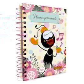 Segunda imagem do produto Planner Smilinguido Médio Louvor | Permanente | Capa Dura