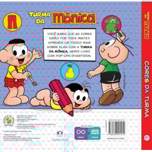 Segunda imagem do produto Pop-up divertido Turma da Mônica | Cores da turma