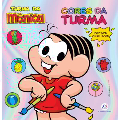 Pop-up divertido Turma da Mônica | Cores da turma