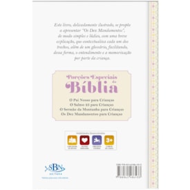 Segunda imagem do produto PORCOES ESPECIAIS DA BIBLIA: MANDAMENTOS PARA CRIANCAS, OS