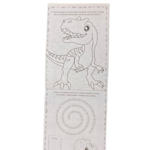 Segunda imagem do produto Prancheta Divertida | Dinossauros