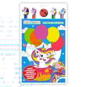 Prancheta Divertida | Floresta Encantada Unicórnios
