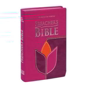 Preachers Bible | Bíblia da Pregadora em Inglês | KJV | Capa Luxo Flor