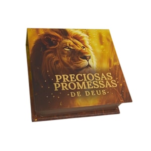 Preciosas Promessas de Deus | Caixinha de Promesas | Leão Dourado