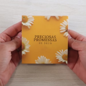 Segunda imagem do produto Preciosas Promessas de Deus | Caixinha de Promessas | Margaridas