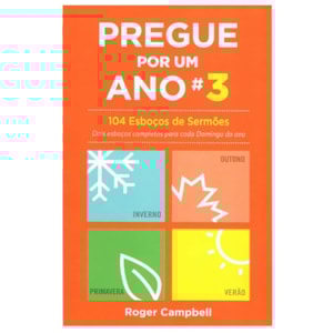 Pregue Por Um Ano 3 | Roger Campbell