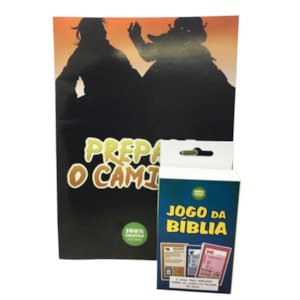 Prepare o Caminho | História em Quadrinhos + Jogo da Bíblia (Brinde)