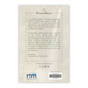 Segunda imagem do produto Presente Diário 24 Mini 2021