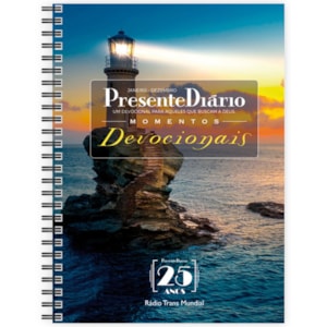 Presente Diário 25 | Momentos Devocionais 2022 | Capa Dura Farol