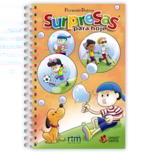 Presente Diário 25 | Surpresas para Hoje | Capa Espiral