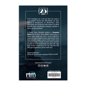 Segunda imagem do produto Presente Diário 25 | Tradicional | Capa Farol