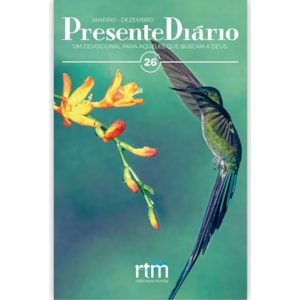Presente Diário 26 Mini | Letra Normal | Capa Feminino 2023