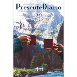 Presente Diário 26 Tradicional | Letra Normal | Capa Paisagem 2023