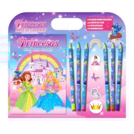 Princesas Arte de Colorir | Livro Para Colorir