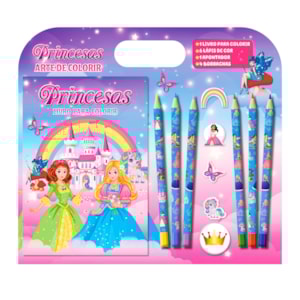Princesas Arte de Colorir | Livro Para Colorir