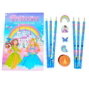 Segunda imagem do produto Princesas Arte de Colorir | Livro Para Colorir