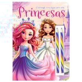 Princesas | Colorindo Com Lápis Arco-Íris