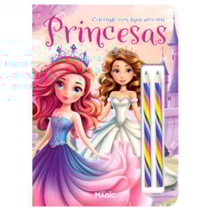 Princesas | Colorindo Com Lápis Arco-Íris