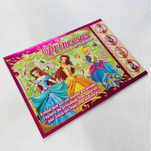 Princesas Do Reino | Prancheta Para Colorir