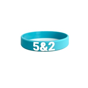 Pulseira de Silicone The Chosen 5e2 | Azul