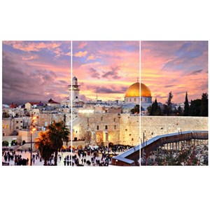 Quadro Canvas Personalizado A4 | Jerusalém Dia