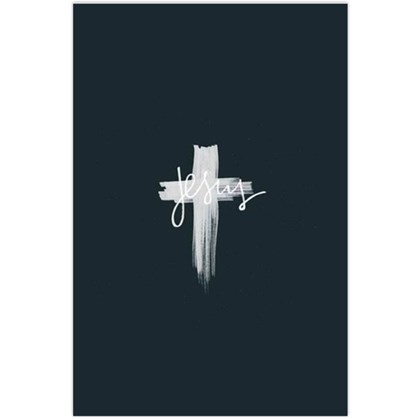 Quadro Decorativo Personalizado A4 |  Cruz Branca | Jesus