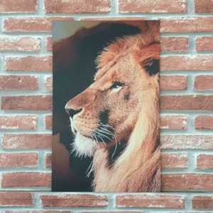 Quadro MDF Leão Cristo | A3 | UV