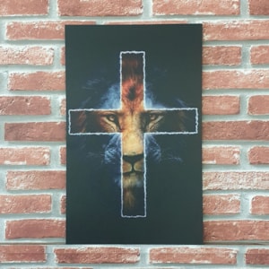 Quadro MDF Leão Cruz | A3 | UV