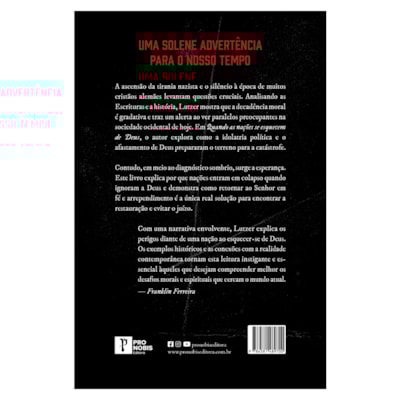 Segunda imagem do produto Quando as Nações Se Esquecem de Deus | Erwin W. Lutzer