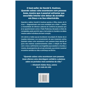 Segunda imagem do produto Quando Coisas Ruins Acontecem Com Pessoas Boas | Harold S. Kushner