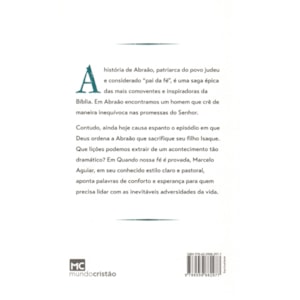 Segunda imagem do produto Quando Nossa Fé é Provada | Marcelo Aguiar