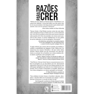 Segunda imagem do produto Razões para Crer | Norman L. Geisler, Chad V. Meister