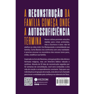 Segunda imagem do produto Restaurando e Consolidando Sua Família | Carla Bastos