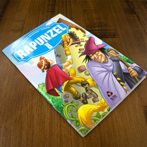 Revista em Quadrinhos 2 em 1 | Rapunzel e A Bela Adormecida